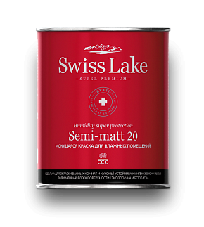 Краска Swiss Lake | Semi matt 20