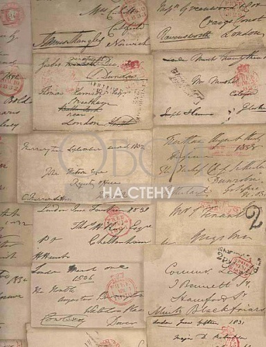 Обои Andrew Martin Navigator Love Letter Parchment фото